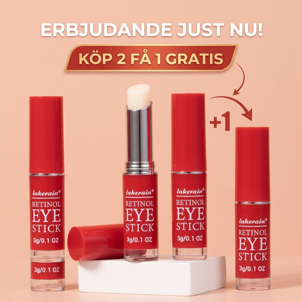 Retinol Ögon Serum - Bli av med svullnad och mörka ringar
