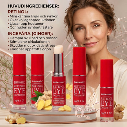 Retinol Ögon Serum - Bli av med svullnad och mörka ringar